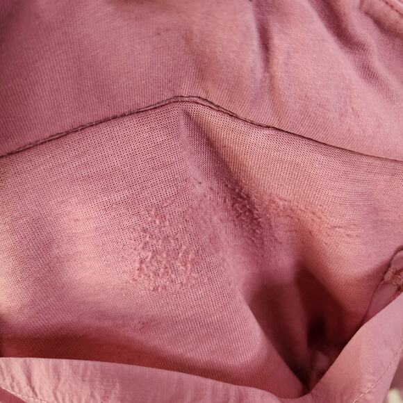 SOLD Jordan Women's Off Court BBall Hoodie Hooded Jacket Size Medium Mauve Pink - Picture 8 of 11